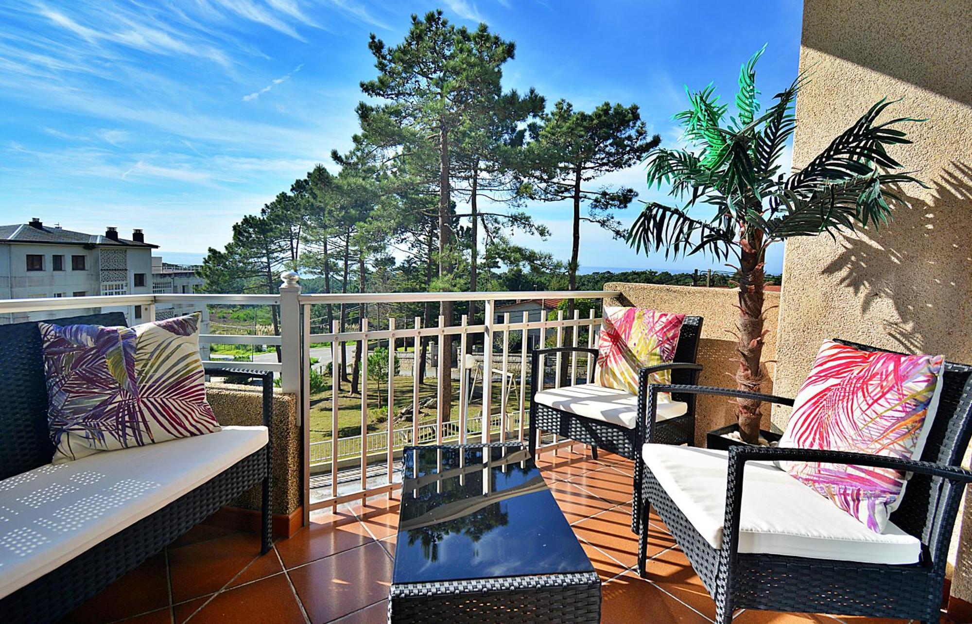 Galihost - Apartamento Con Vistas En Pedras Negras O Grove Luaran gambar